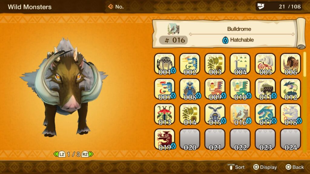 image of the Bulldrome for the Monster Hunter Stories Bulldrome RUN Subquest