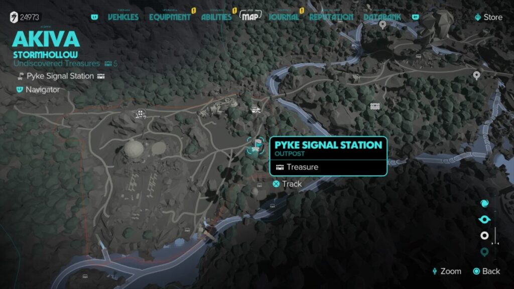 Pyke Signal Station where you'll find Elo's Vault Keycard