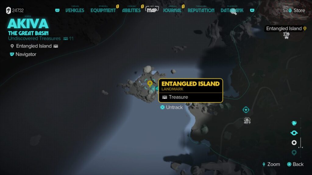 Entangled Island