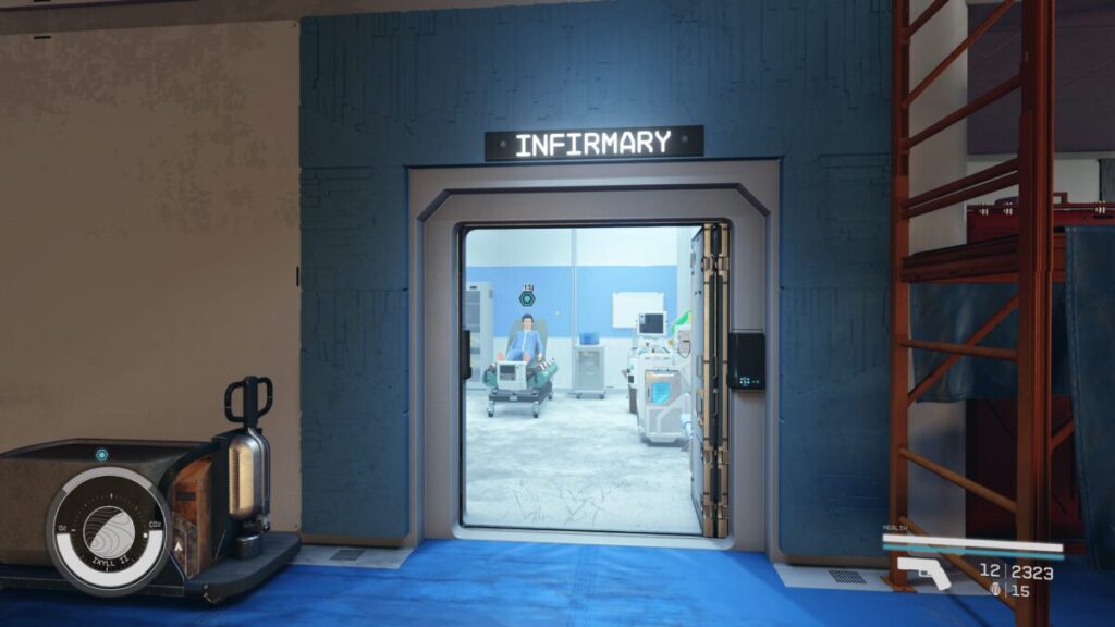 Starfield Dead Stop mission infirmary image