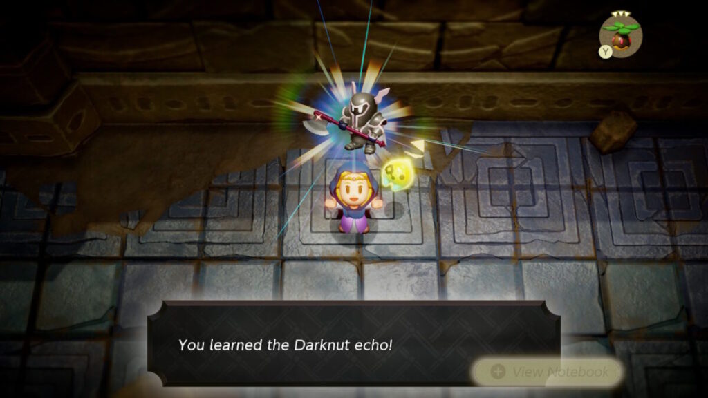 The Legend of Zelda Echoes of Wisdom Darknut Echo Location