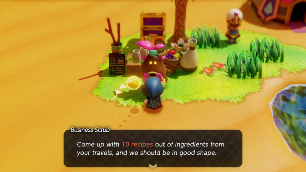 The Legend of Zelda Echoes of Wisdom Recipes Please Side Quest Giver