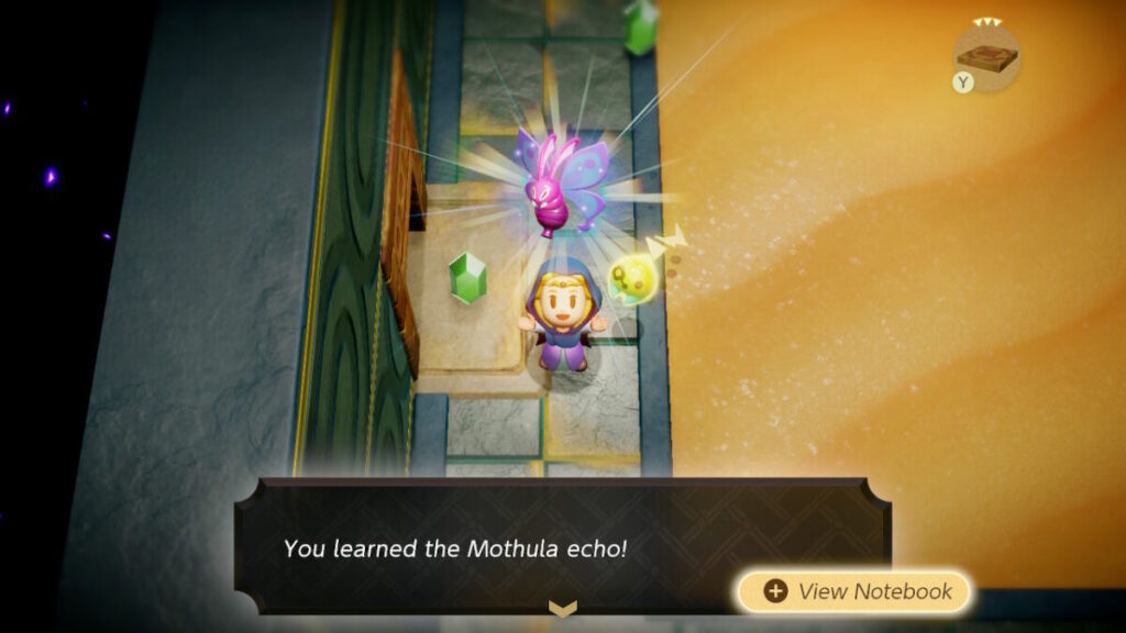 The Legend of Zelda Echoes of Wisdom Mothula Echo Location