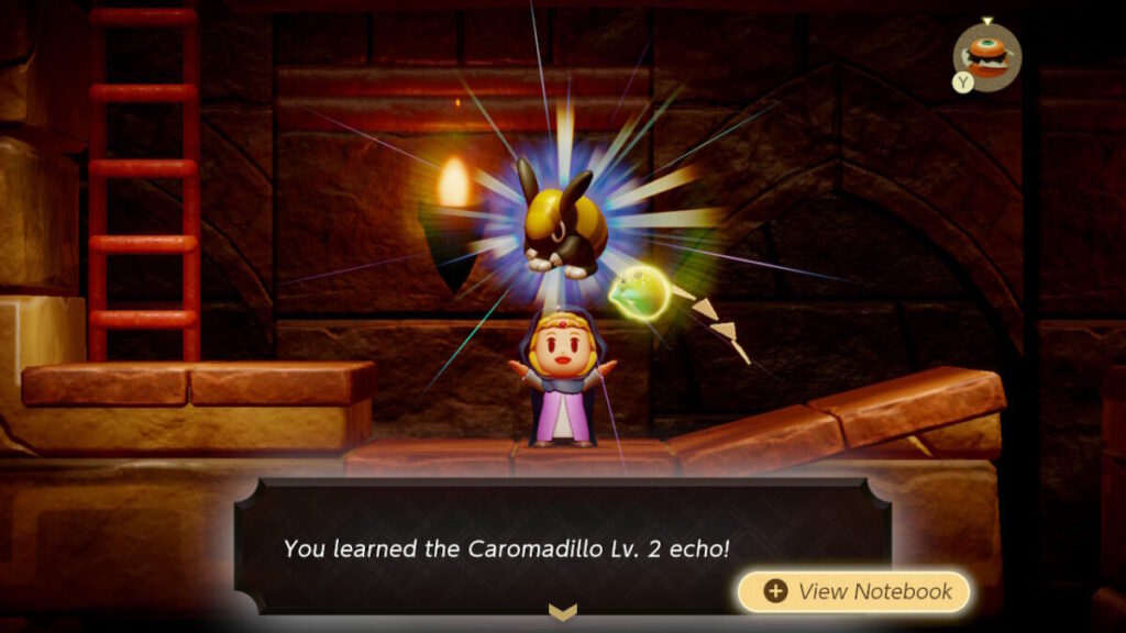 The Legend of Zelda Echoes of Wisdom Caromadillo Lv. 2 Echo Location