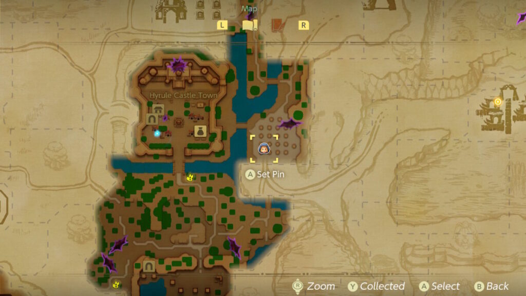 The Legend of Zelda Echoes of Wisdom Sword Moblin Echo Location