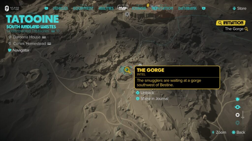 Star Wars Outlaws The Gorge