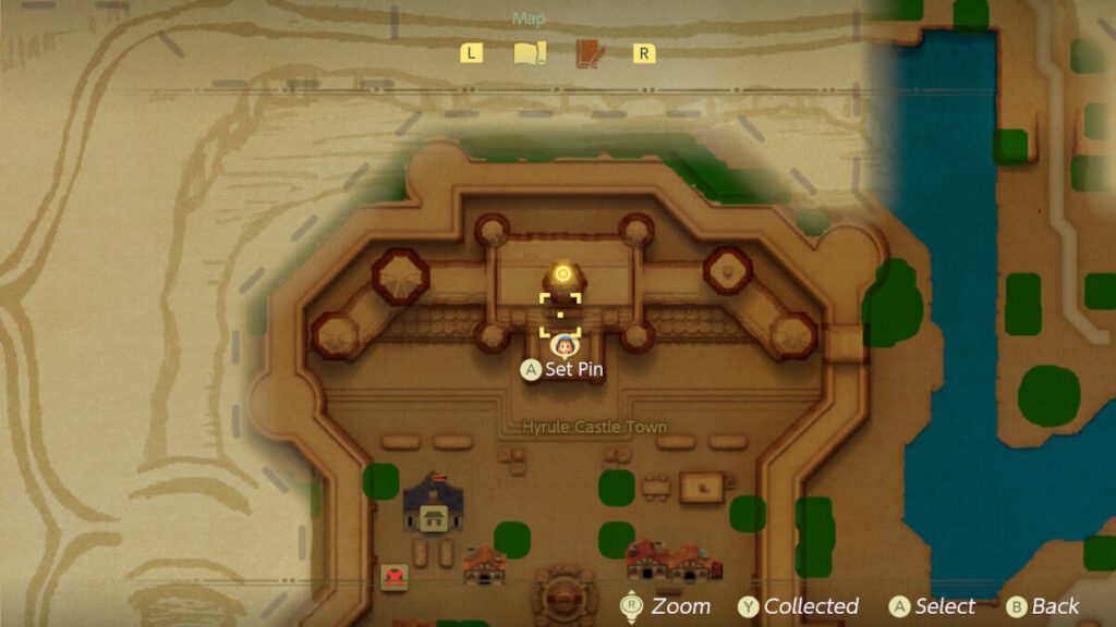 The Legend of Zelda  Zelda's Bed Echo Location