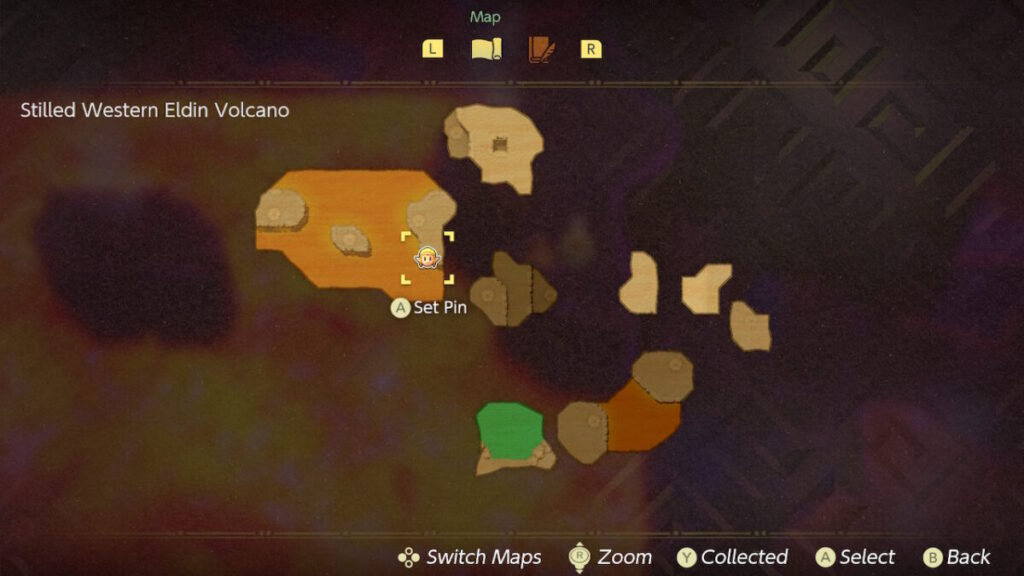 legend of zelda echoes of wisdom Fire Wizzrobe Echo location