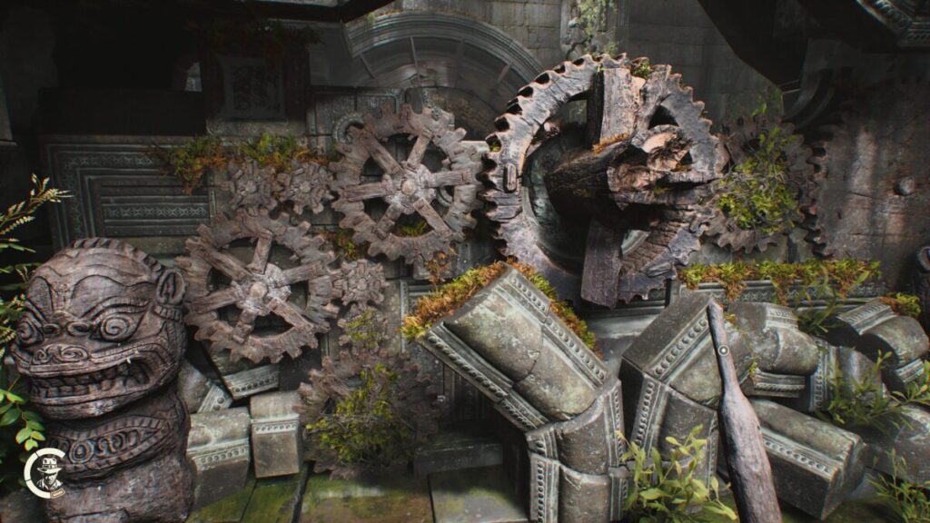 Hidden Gate Puzzle Khmer Gear Train