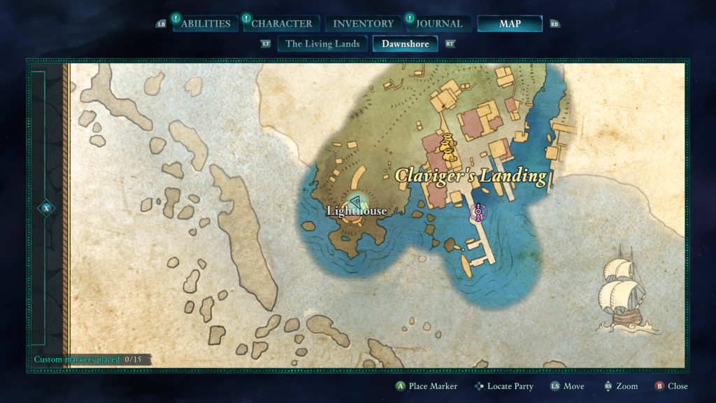 Avowed Captain Henqua's Spoils Treasure Map