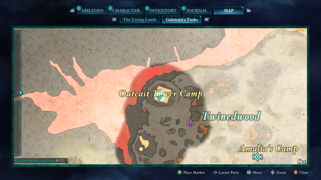 Acquire the Banner from the Ruined Tower Camp