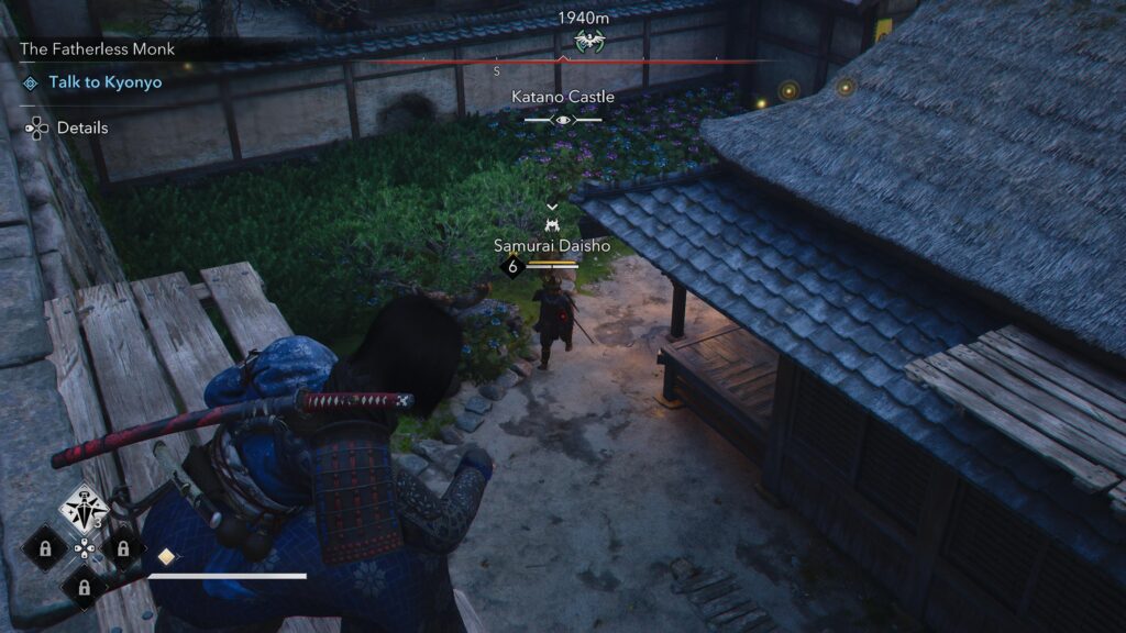 Samurai Daisho patrolling Katano Castle