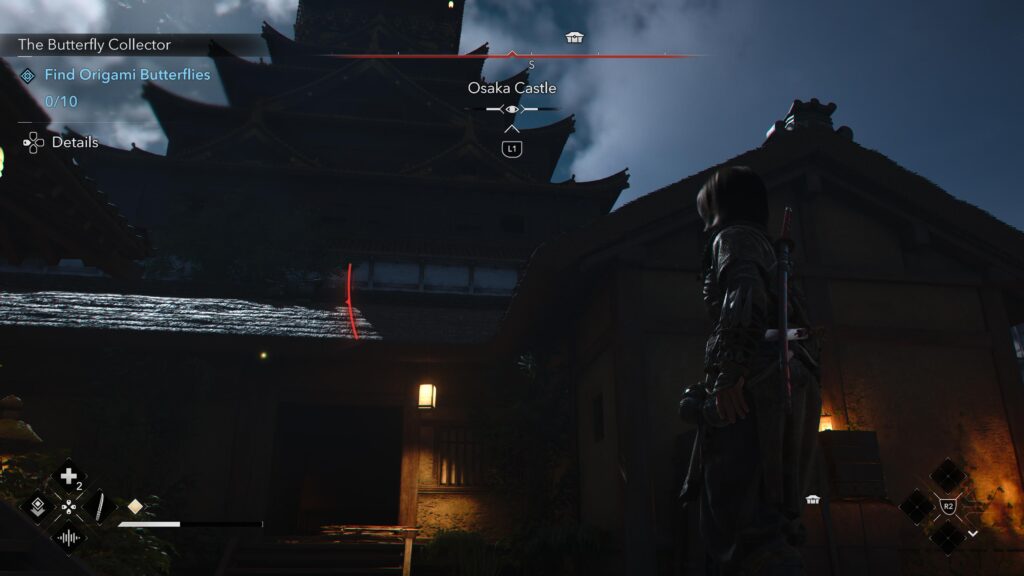 building with the kura key in Assassin's Creed Shadows Osaka Castle