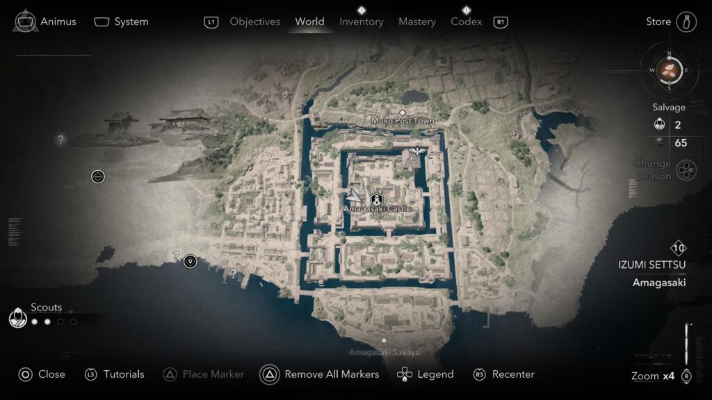 third daisho in Amagasaki Castle