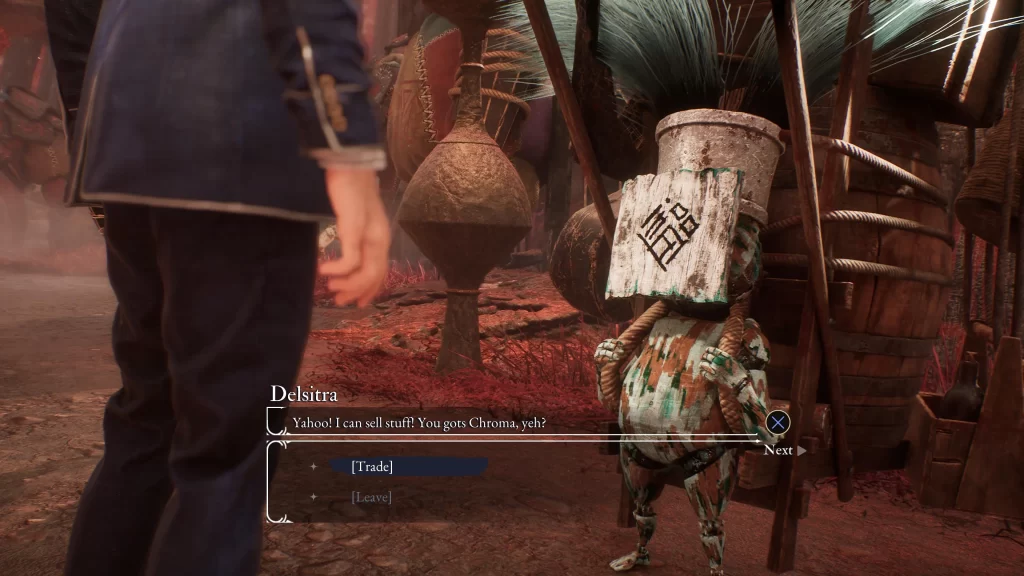 Gestral Village Delistra the merchant