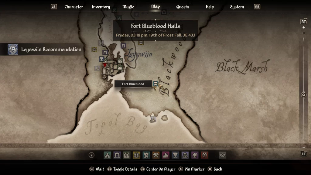 Elder Scrolls IV Oblivion Remastered Fort Blueblood