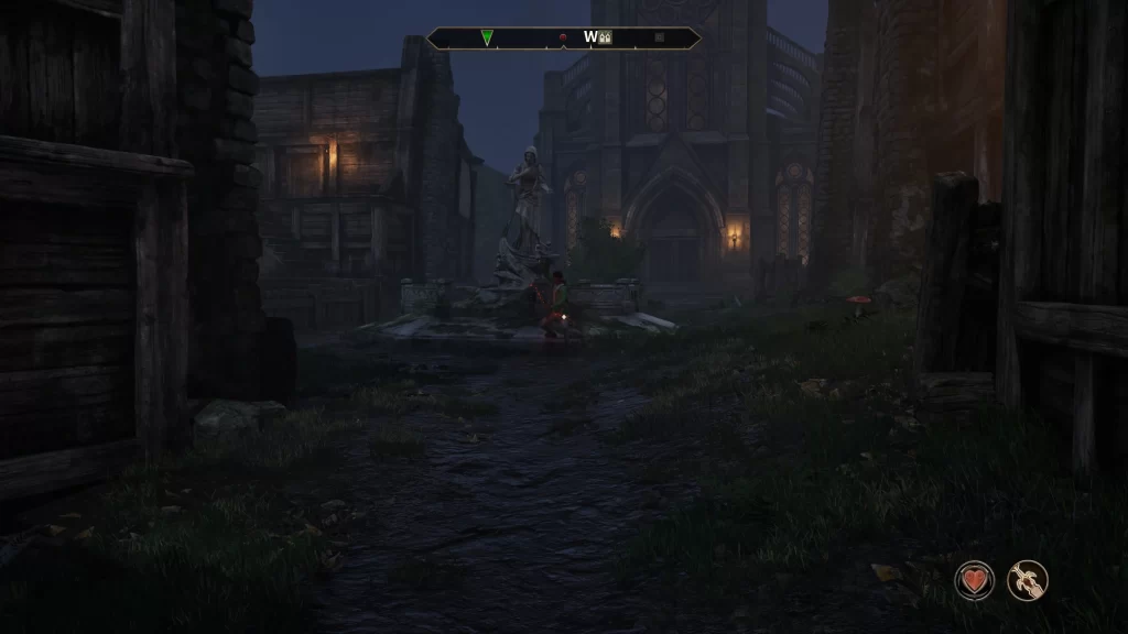 the fountain with the target during the A Kiss Before Dying Quest in Oblivion Remastered