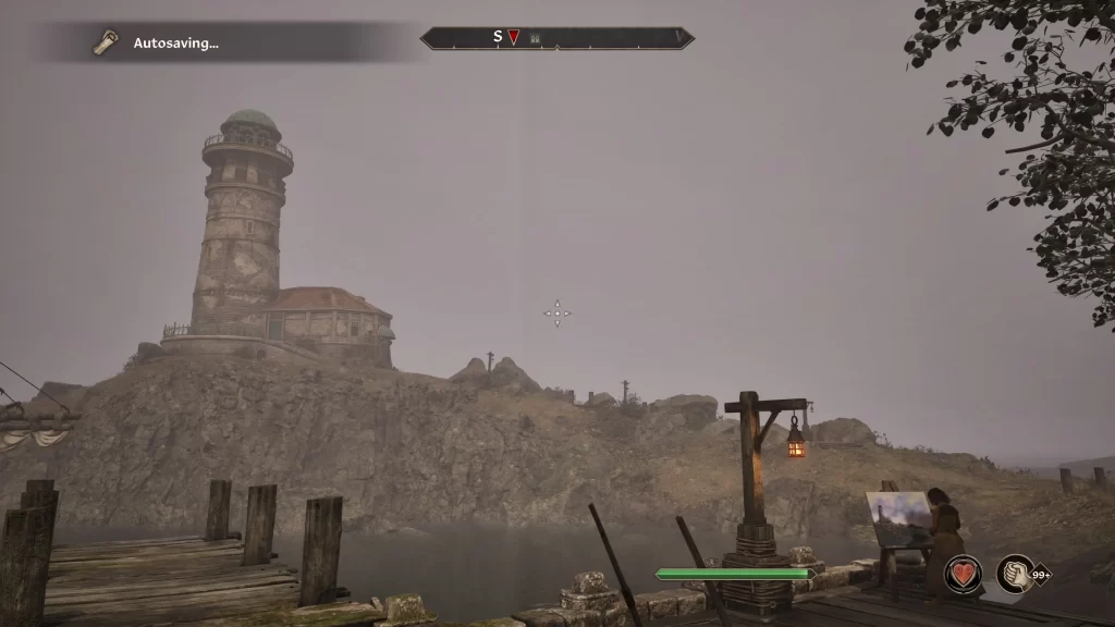 the lighthouse