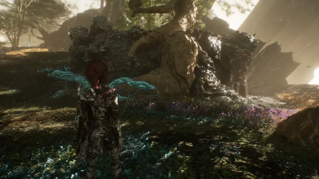 Colour of Lumina Inside the Monolith Tainted Meadows Collectible