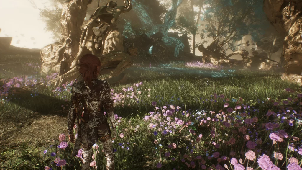 Colour of lumina in Inside the Monolith