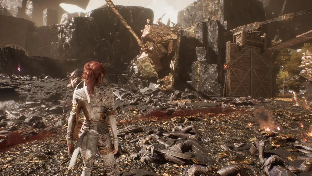 Inside the Monolith - Tainted Battlefield Colour of Lumina