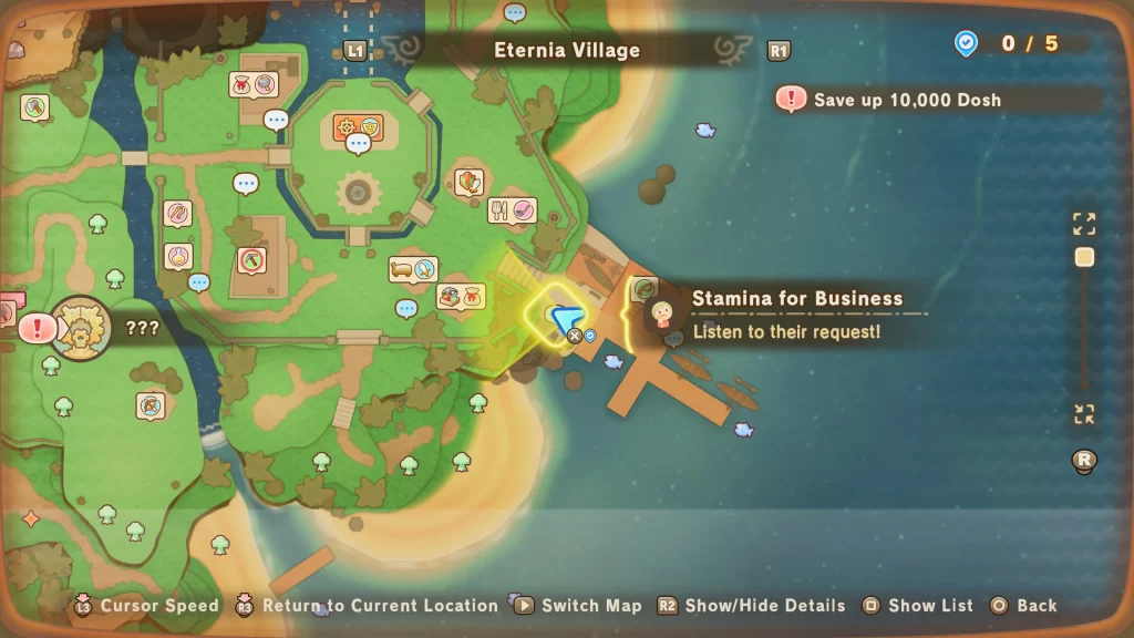 Stamina for Business quest location
