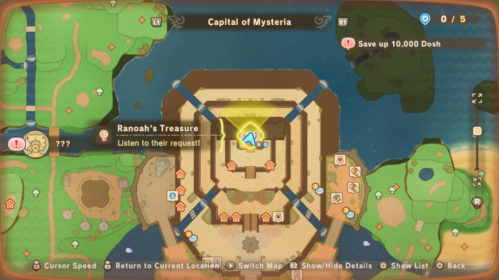 Ranoah's Treasure Fantasy Life i