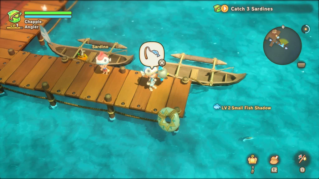 Where to catch 3 Sardines in Fantasy Life i