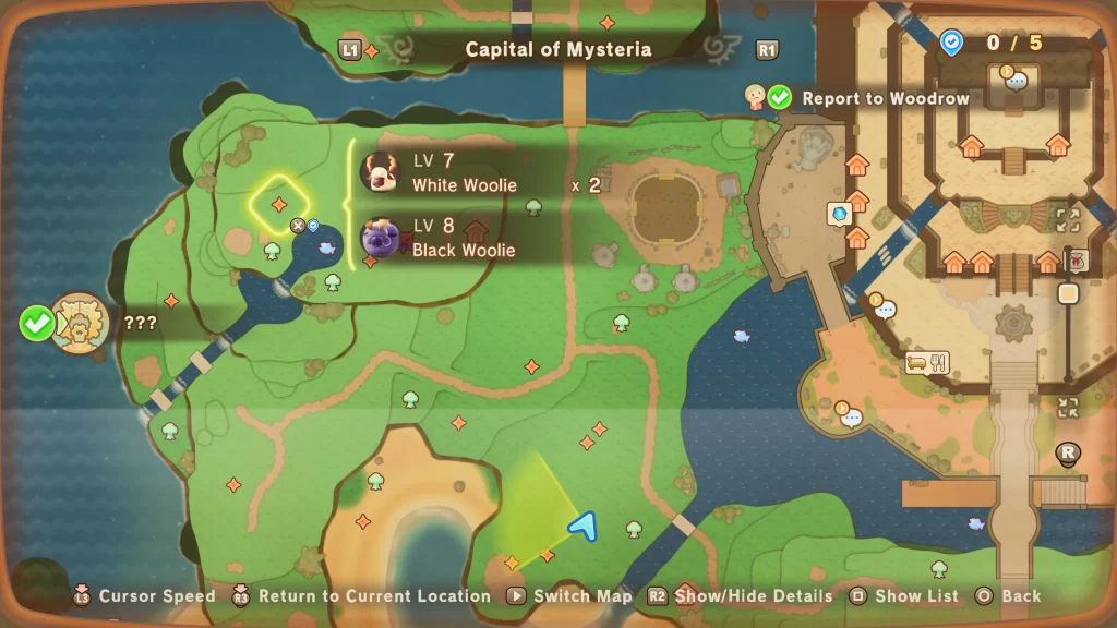Fantasy Life i White Woolie Black Woolie