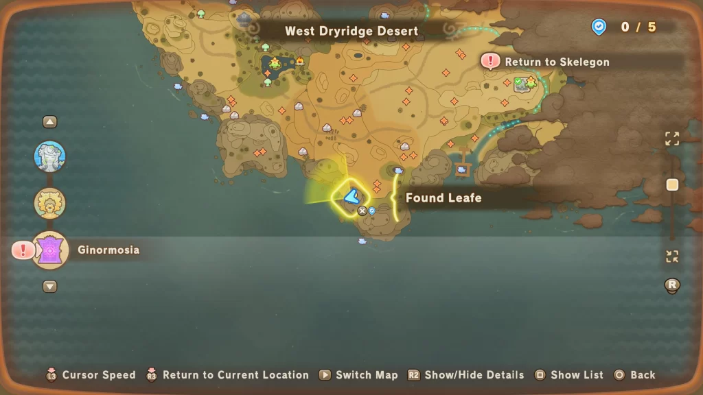 Fantasy Life i Leafe in West Dryridge Desert