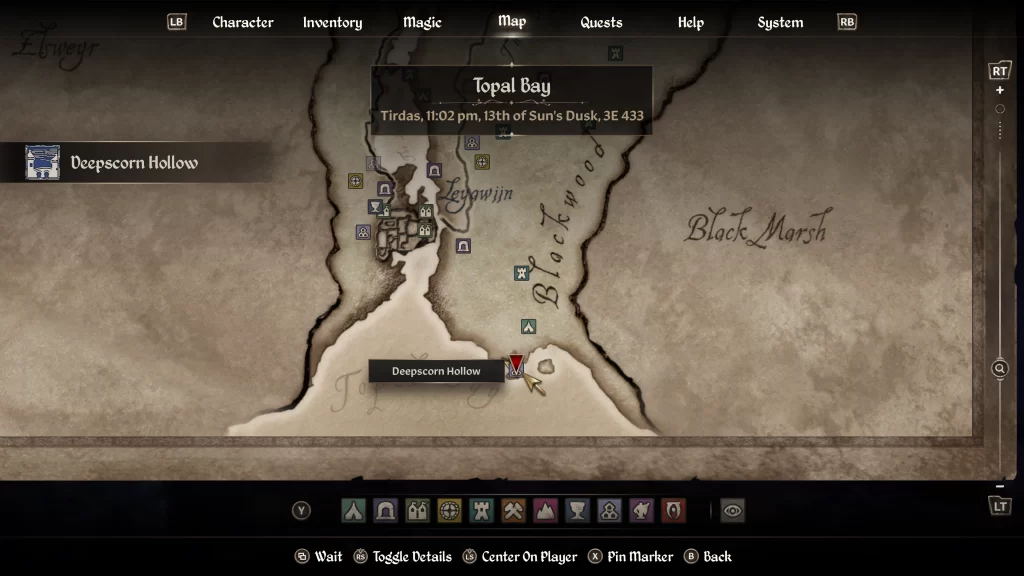 Elder Scrolls IV Oblivion Remastered Deepscorn Hollow
