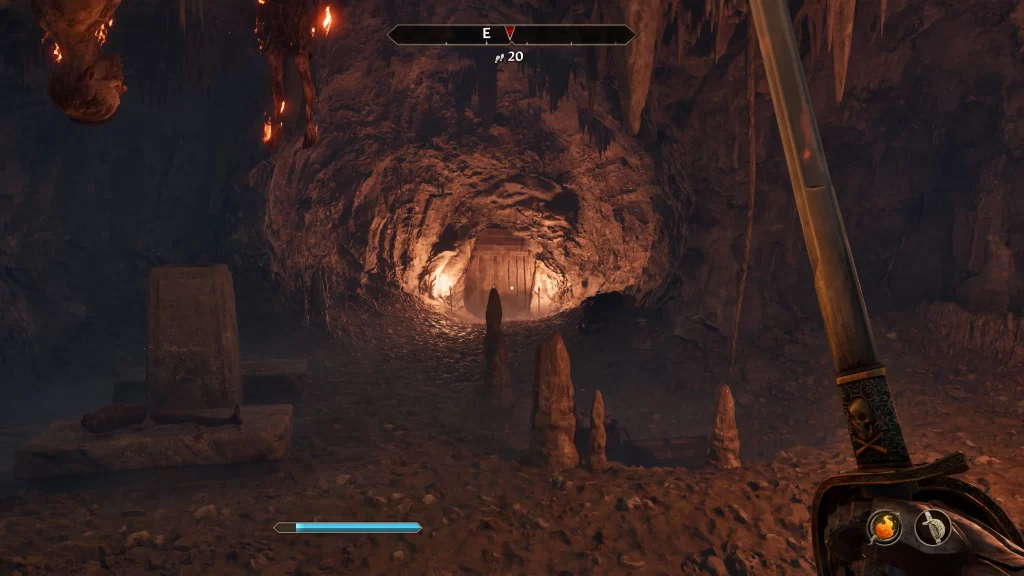 Echo Cave in Confront the King quest
