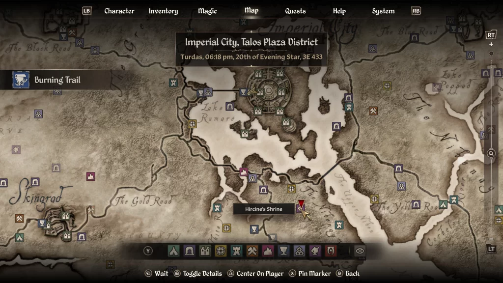 Elder Scrolls IV Oblivion Remastered Hircine's Shrine