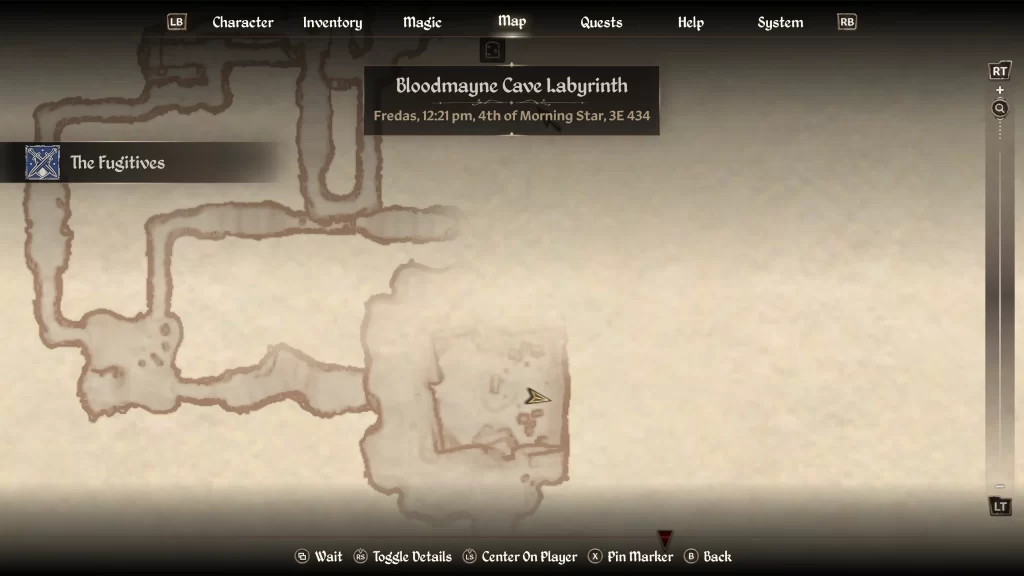 Bloodmayne Cave Oblivion Remastered