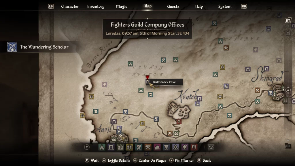 Elder Scrolls IV Oblivion Remastered The Wandering Scholar