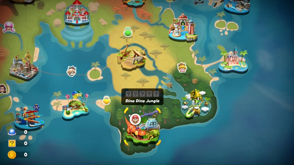 Mario Kart World Dino Dino Jungle