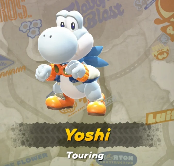 Mario Kart World Yoshi Touring