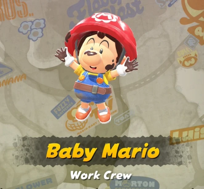 Mario Kart World Baby Mario Costumes