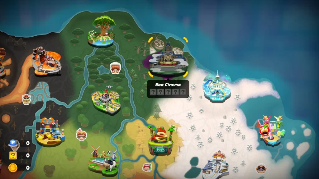 Mario Kart World Boo Cinema