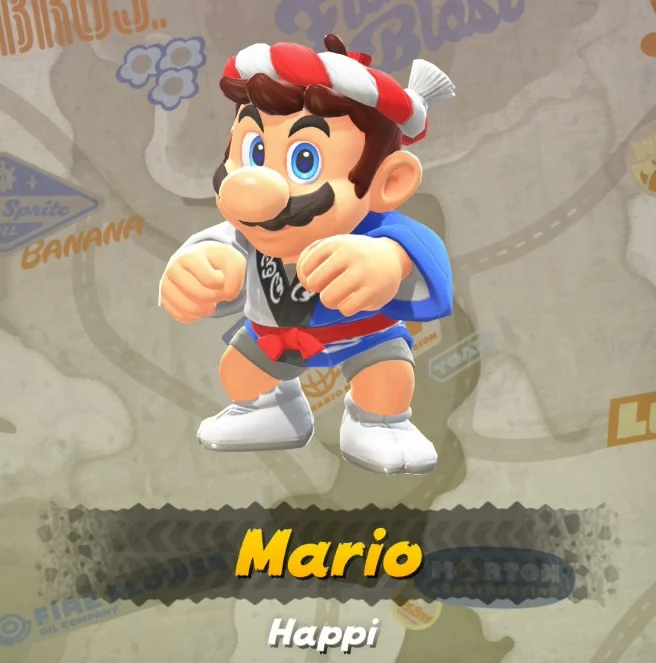 Mario Kart World Mario Costumes