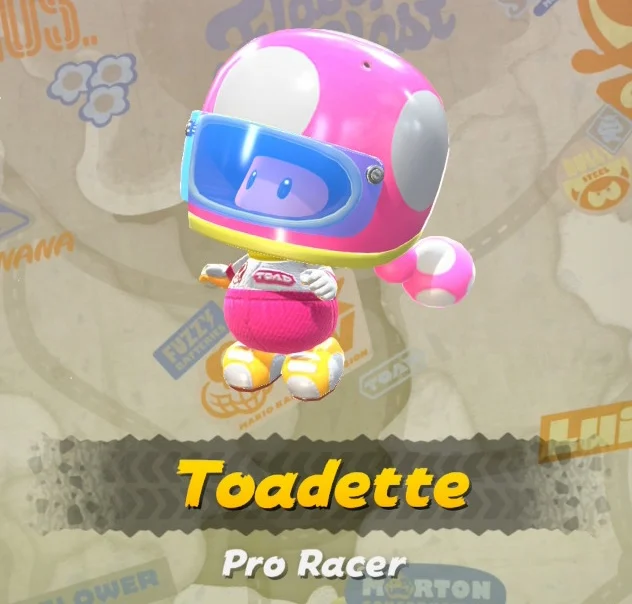 Mario Kart World Toadette Costumes