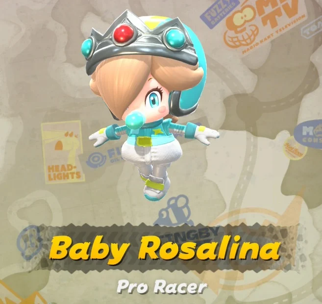 Mario Kart World Baby Rosalina Costumes