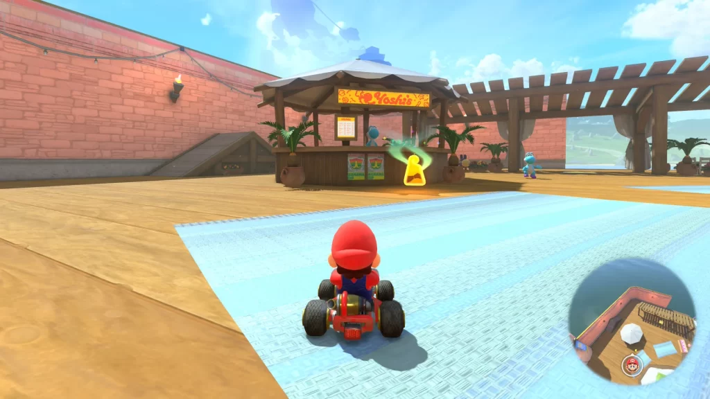 Mario Kart World Peach Beach