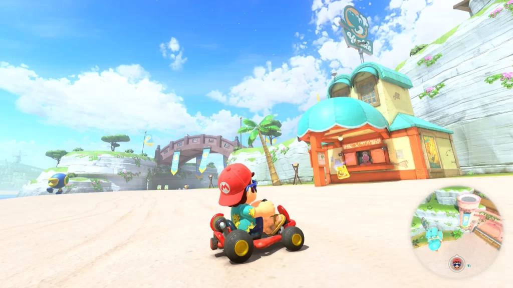 Mario Kart World Peach Beach