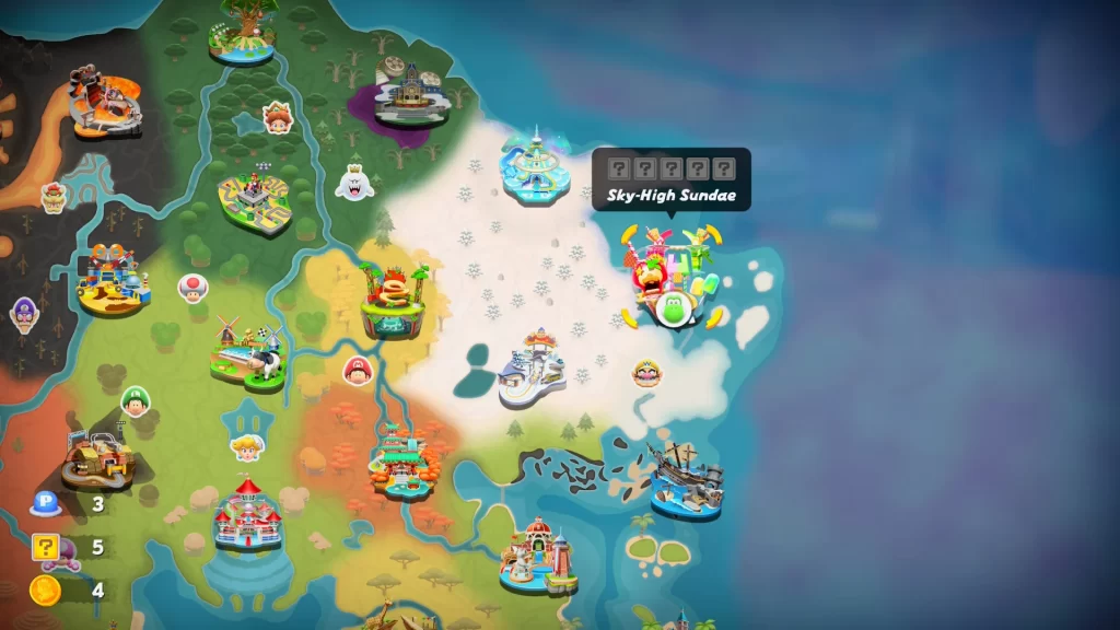 Mario Kart World Sky High Sundae