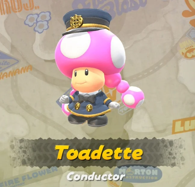 Mario Kart World Toadette Costumes