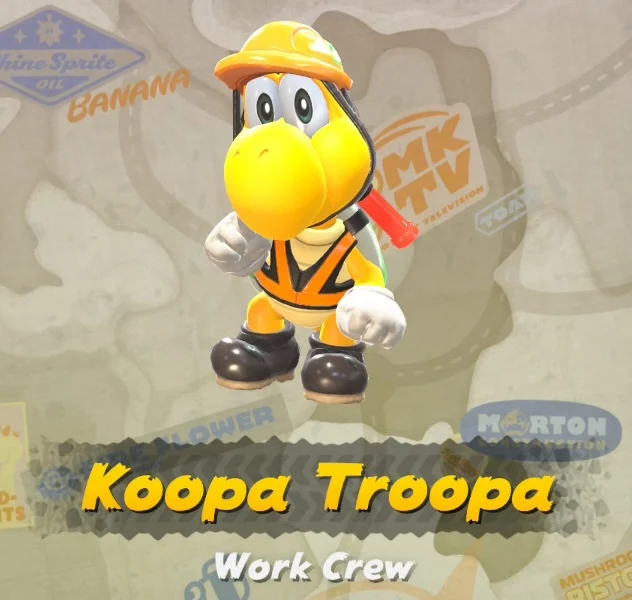 Mario Kart World Koopa Troopa Costumes