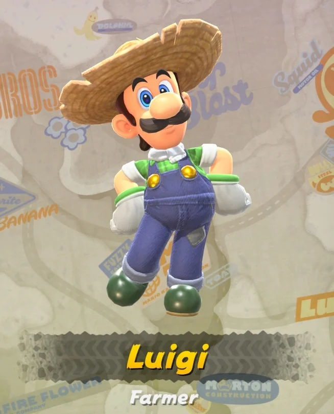 Mario Kart World Luigi Costumes