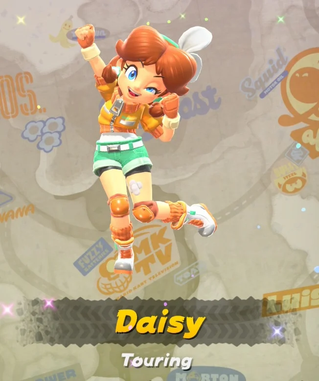 Mario Kart World Daisy Costumes