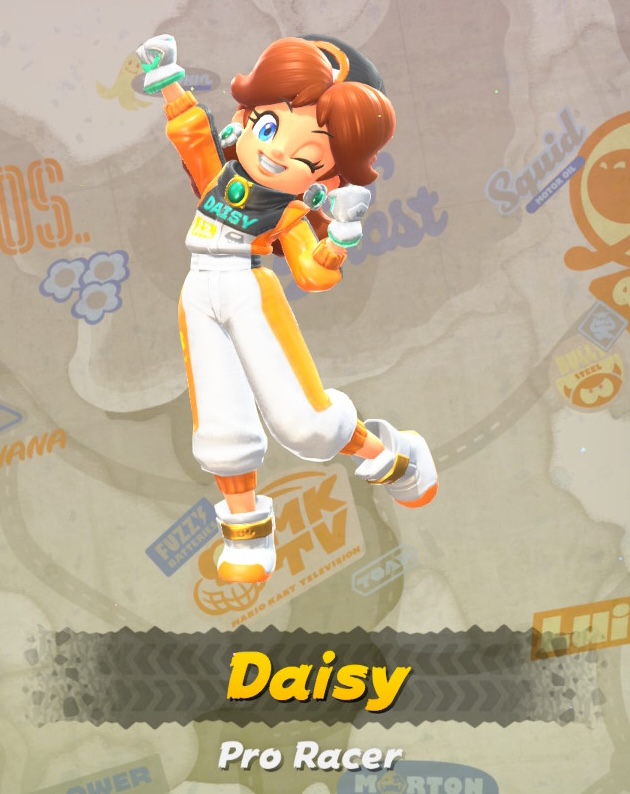 Mario Kart World Daisy Costumes